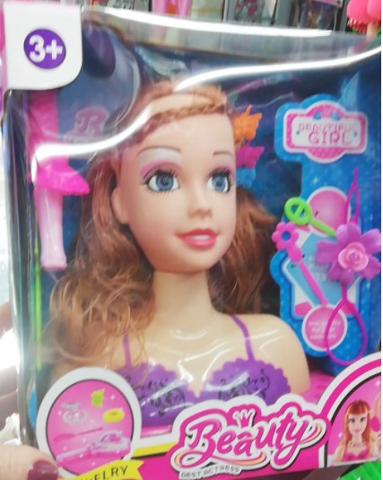 Muñeca para peinar grande